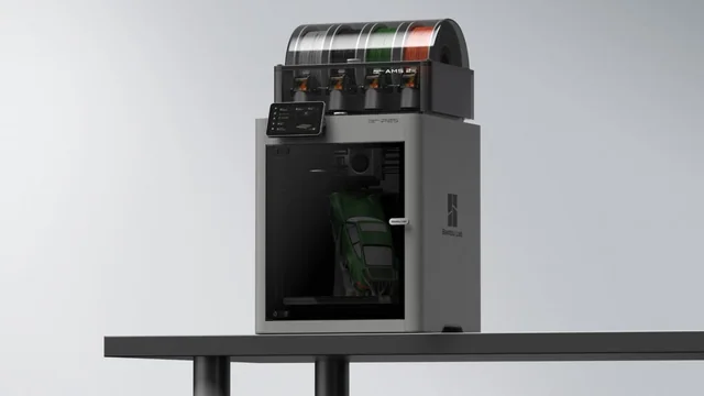 Bambu Lab P2S com AMS 2 Pro, em imagem de divulgação oficial.