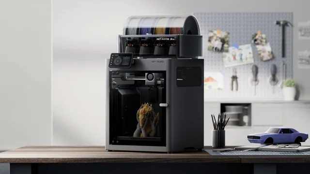Bambu Lab X2D com AMS 2 Pro, em imagem de divulgação oficial.